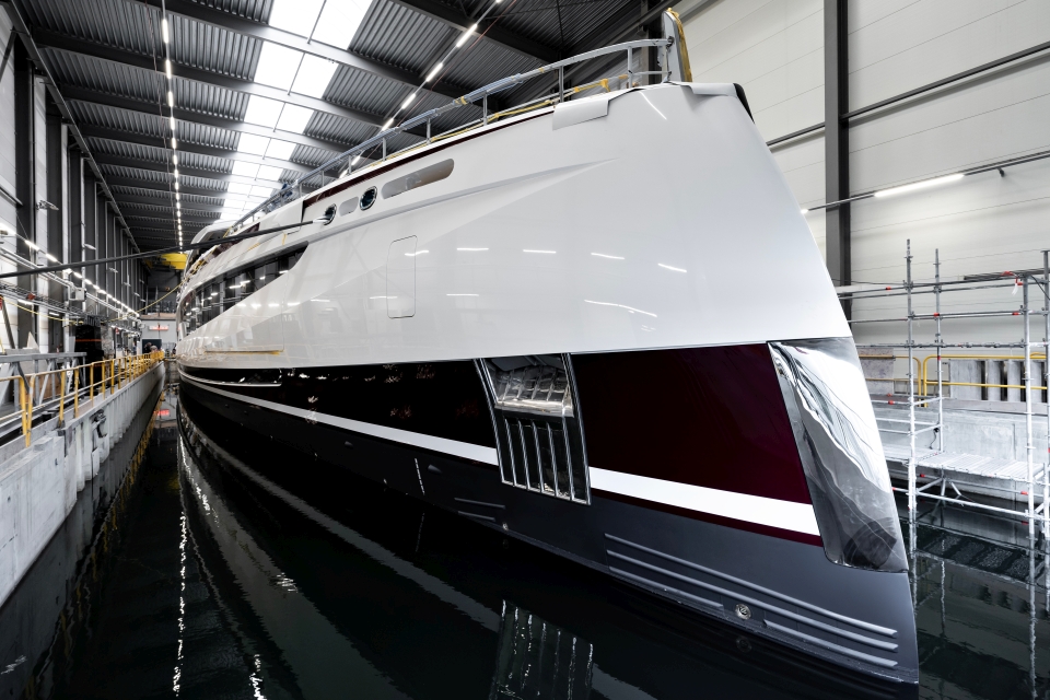 Launch of Sparta at Heesen (picture by Ruben Griffioen).