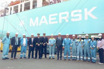 Maersk delivery first methanol container ship