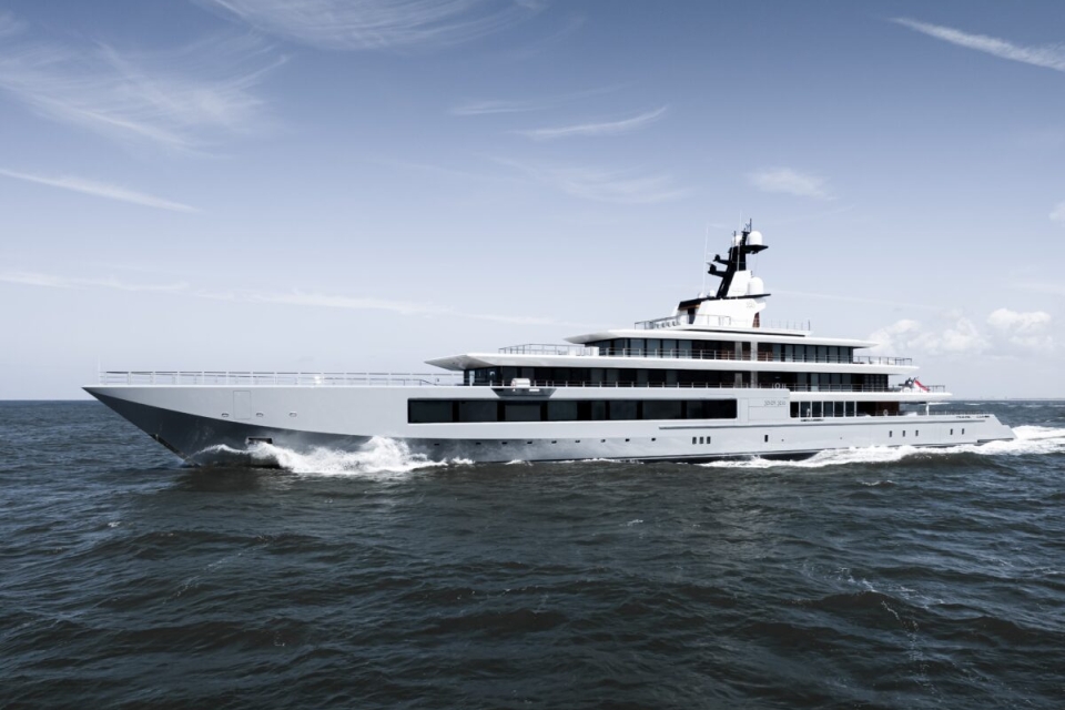 Oceanco delivers 109-metre superyacht Seven Seas