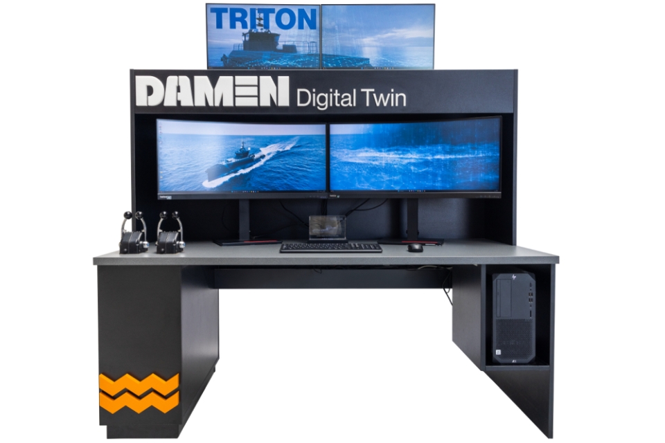 Damen and Royal Navy cooperate on remote monitoring