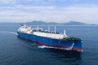 LNG carrier Maran Gas Chios was retrofitted with the methane abatement solution (by Angelicoussis Group)