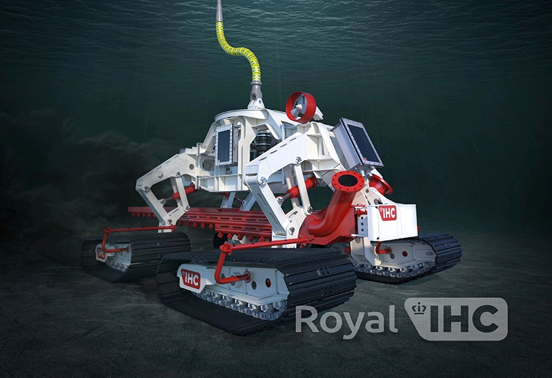 Royal IHC Amphibious Hi-Traq Jetter trencher