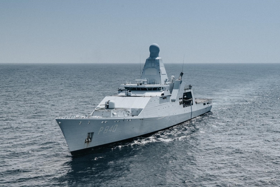 Dutch government sends HNLMS Holland to eastern Mediterranean Sea