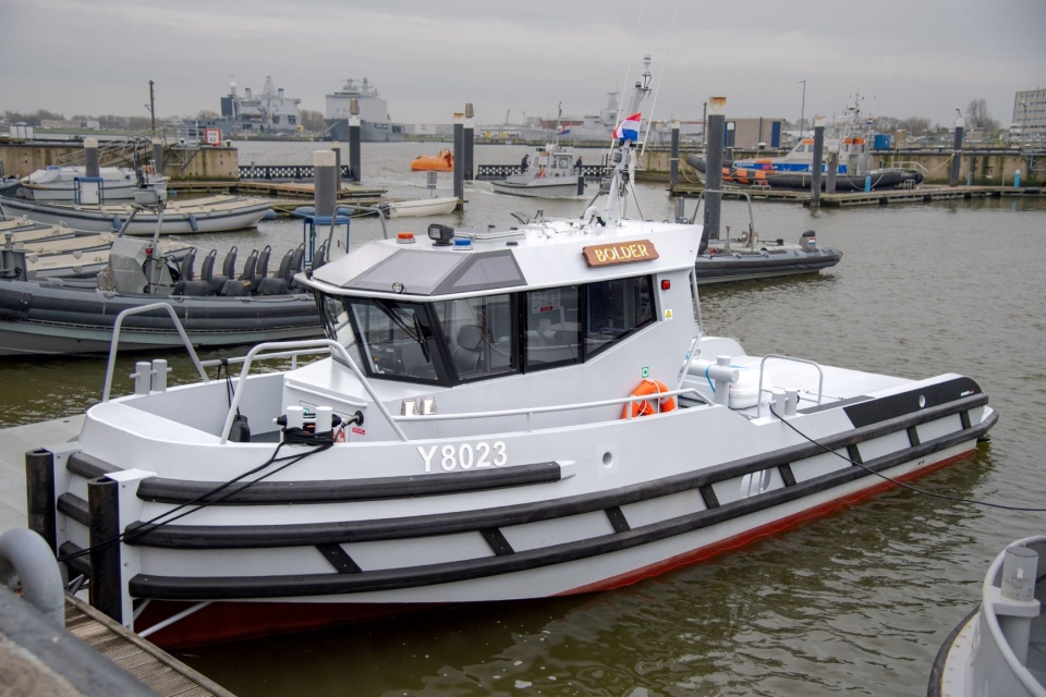 Royal Netherlands Navy commissions first electric workboat