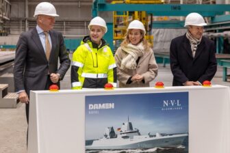 Damen Naval marks official start of construction phase F126 frigates (2)