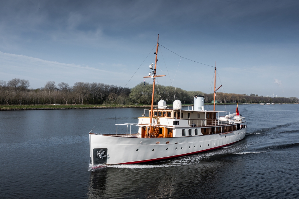 In pictures: How Royal Huisman refits 1928 motoryacht Fair Lady