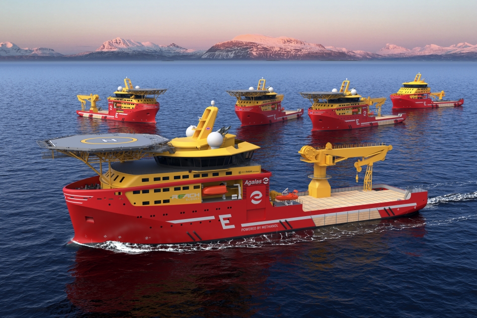 Eidesvik orders methanol vessel for subsea and offshore wind