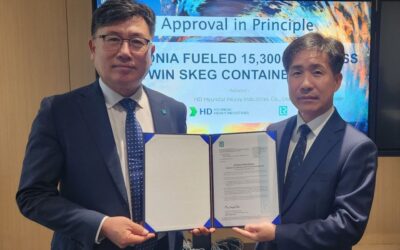 AiP for ammonia dual-fuel container ship