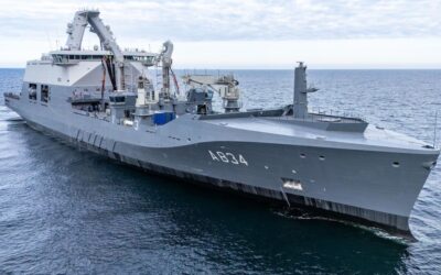 VIDEO: Dutch Combat Support Ship makes first port call