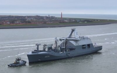 VIDEO: Combat Support Ship in Den Helder for first time
