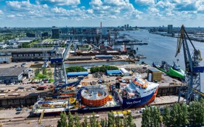 VIDEO: Van Oord’s cable-layer Nexus fitted with Damen SCR tech