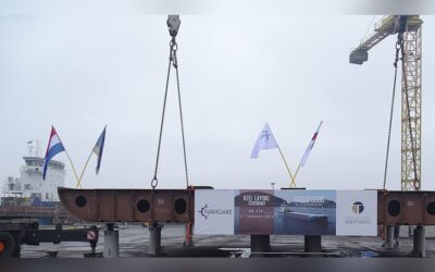 Thecla Bodewes Shipyards lays keel for first GADUS vessel