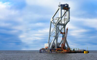 Upgraded Svanen installs first monopile at Baltic Power