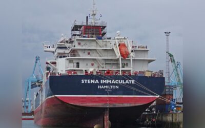 Smit Salvage called in for burning tanker on North Sea
