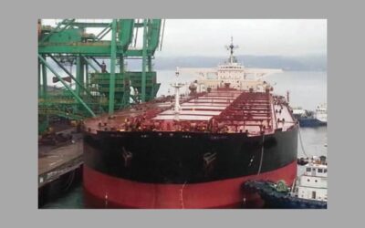 VLOC goes down in five minutes with 22 of 24 crew