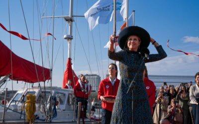 Queen Máxima christens sailing Sea Ranger work vessel