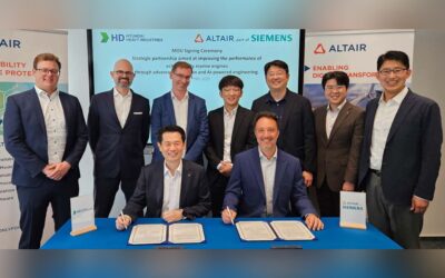 Altair, HD Hyundai apply AI to marine engine development