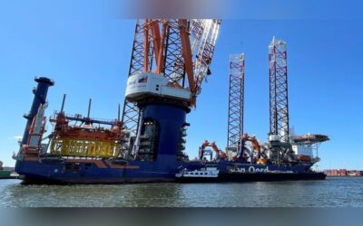 Amsterdam conducts first methanol STS bunkering with Van Oord’s Boreas
