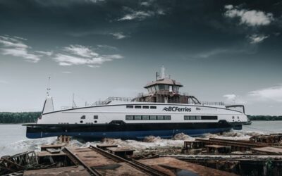 Damen launches fully electric-ready ferry for BC Ferries
