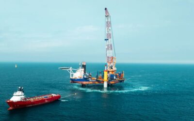 Van Oord installs all foundations at Sofia Offshore Wind Farm