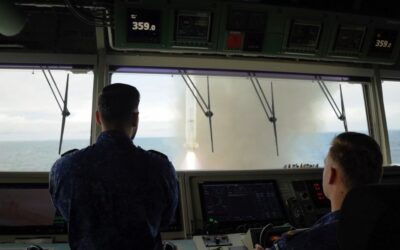 Dutch frigate tests missile to shoot down drone