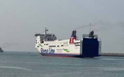 Shore power and extra deck make Stena RoRo more efficient
