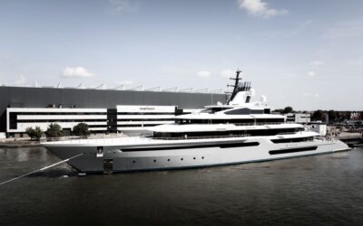 Oceanco launches 111-metre Leviathan