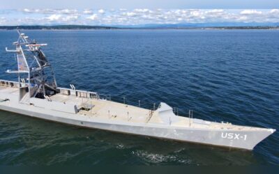 DARPA christens autonomous US Navy surface vessel
