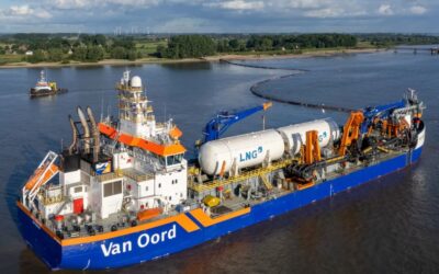 Van Oord completes first bio-LNG fuel bunkering
