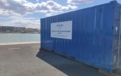 BIO-UV develops BWT in a TEU for floating wind