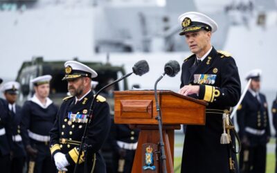 Harold Liebregs takes the helm at Royal Netherlands Navy