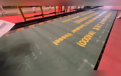 Steel cut for world’s first ammonia-powered container ship