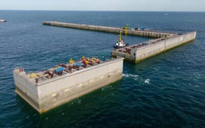 VIDEO: World’s first energy island is taking shape