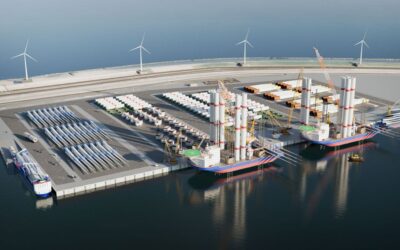 Port of Rotterdam develops offshore wind terminal on Maasvlakte