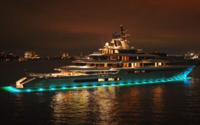 Oceanco delivers 111-metre yacht to owner Newell
