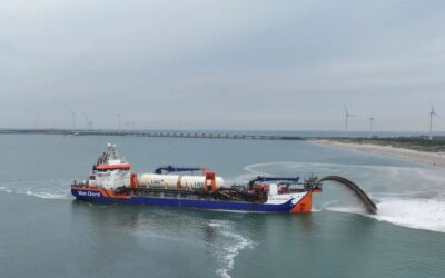 VIDEO: Van Oord strengthens Zeeland coast on bio-LNG