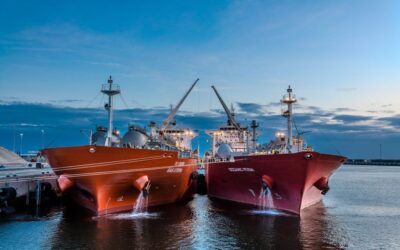 Ships bunkered six times more bio-LNG Rotterdam in 2025