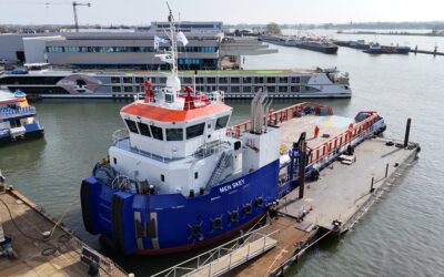 Holland Shipyards delivers third OSV to Dixstone