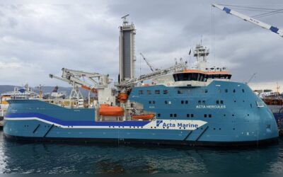 Second dual-fuel methanol CSOV delivered to Acta Marine