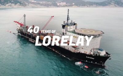 VIDEO: Allseas’ Lorelay celebrates 40 years with book