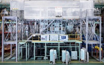 Large marine engine runs on hydrogen in J ENG factory