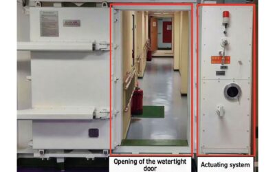 Watertight door fatality on research vessel