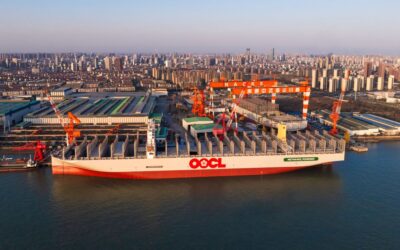 World’s largest methanol container ship delivered to OOCL