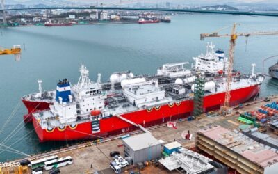 Exmar fleet gains ammonia-fuelled first