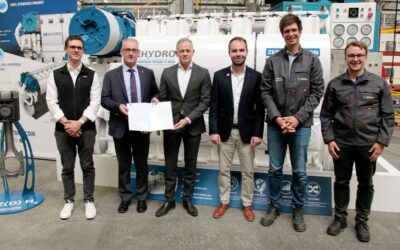 LR grants first type approval to marine hydrogen engine
