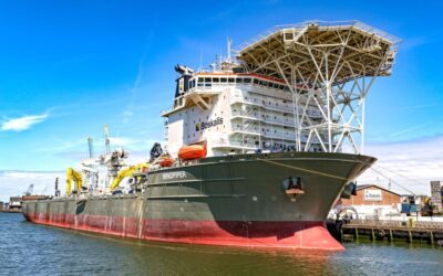 Boskalis christens subsea rock installation giant