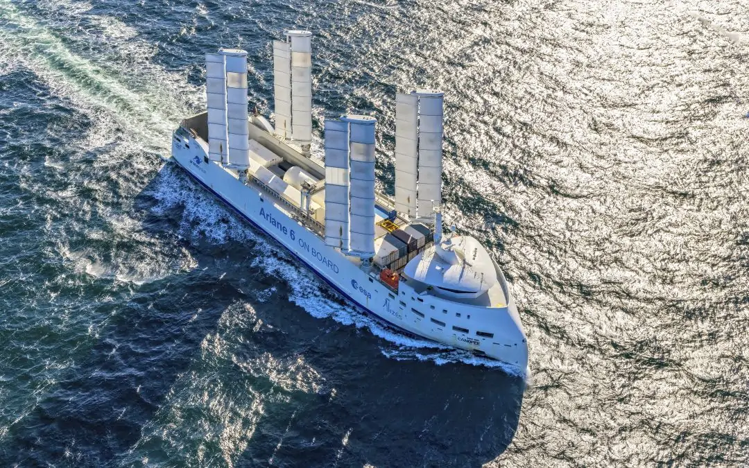 FF153125 Canopée already uses wind assisted ship propulsion