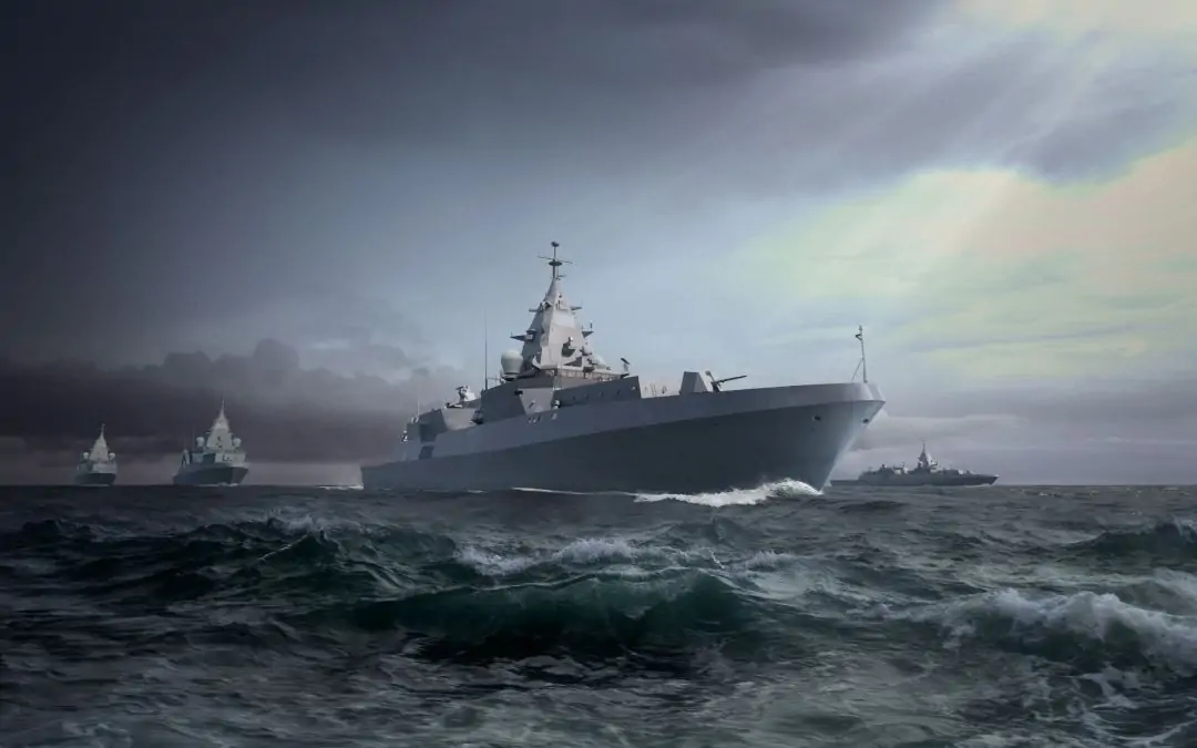The MEKO A-200 DEU frigates are to strengthen German Navy capabilities, particularly in anti-submarine warfare (image by TKMS)