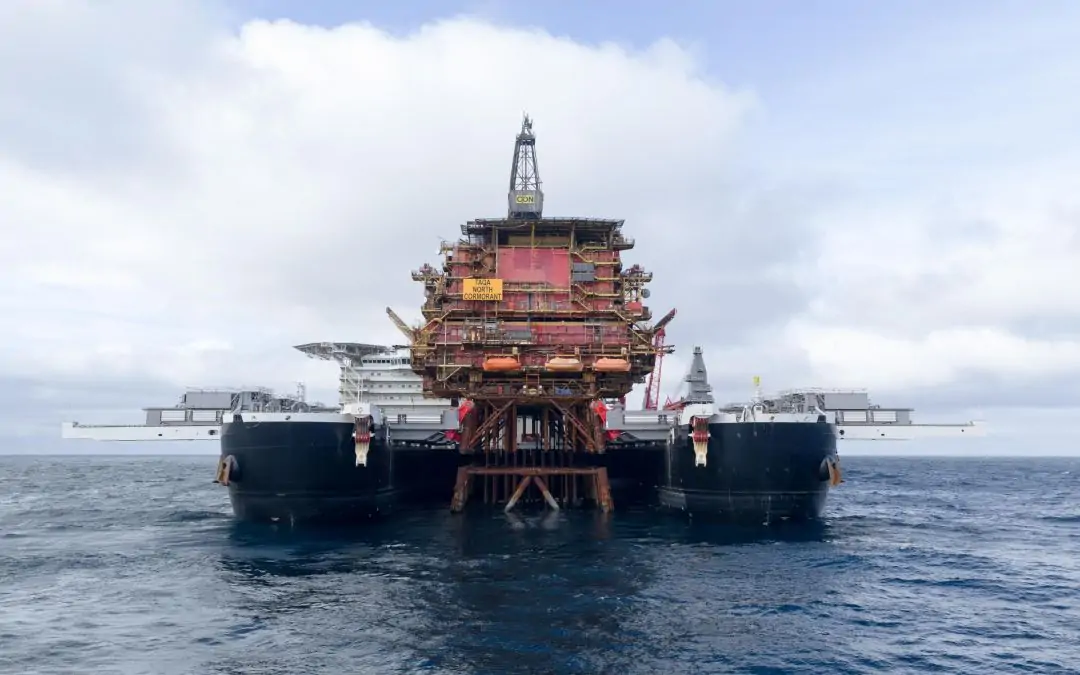VIDEO: Topsides removal marks ten years of Allseas’ single-lift tech