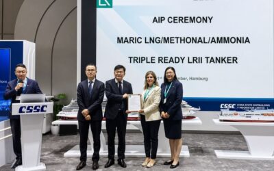 LR and MARIC unveil tri-fuel-ready tanker concept